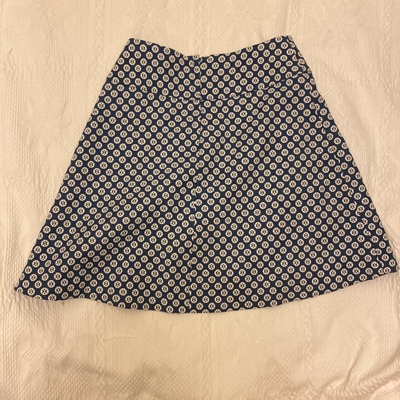 Maeve Blue and White Skirt - Picture 4 of 9